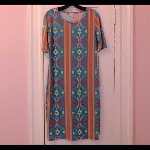 LuLa Roe Southwestern print dress